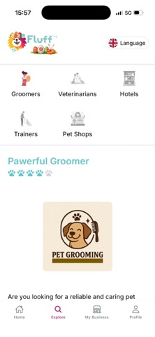 Fluff — Pet Services screenshot
