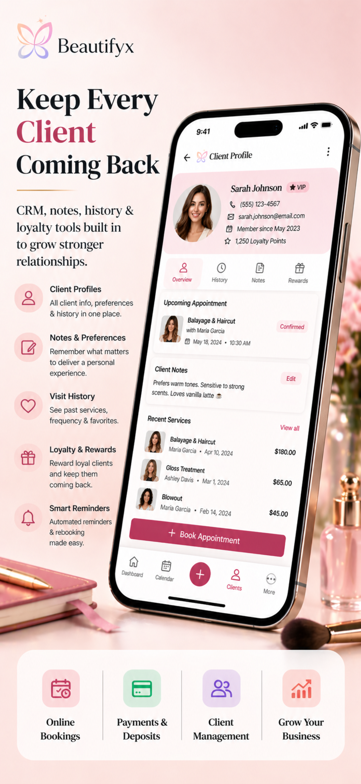 Beautifyx: Salon Booking App screenshot 4