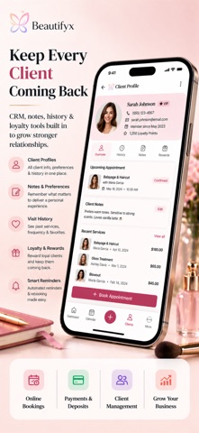 Beautifyx: Beauty Business App screenshot