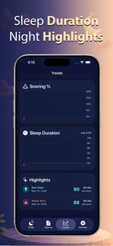 SnoozeLab: Snoring Tracker Screenshot 4 of 5