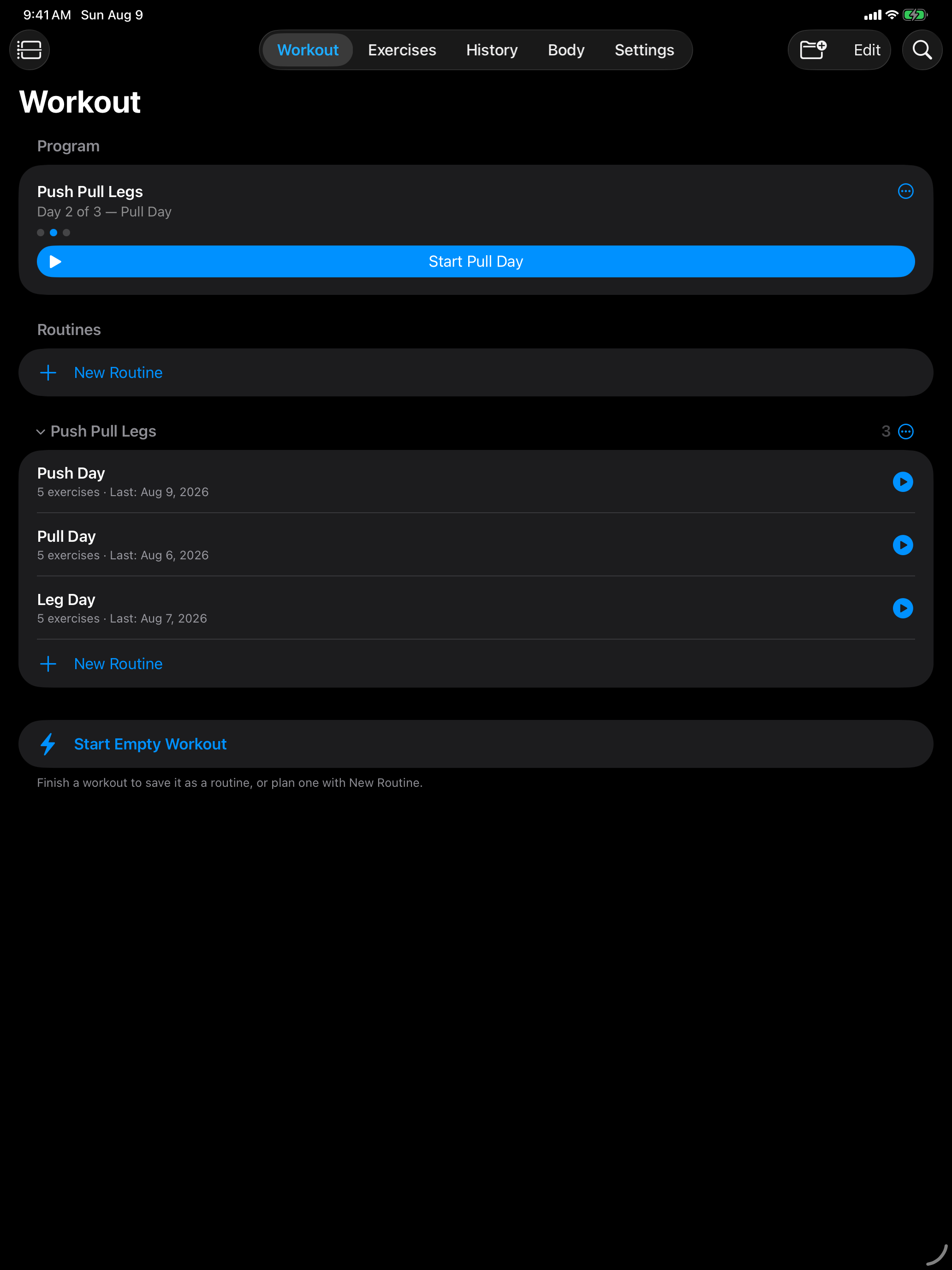 Gym Log+ screenshot 7