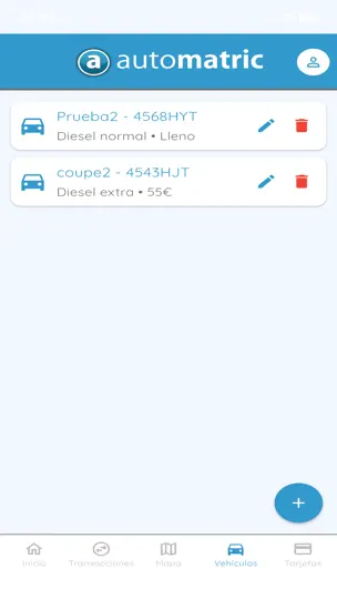 Captura de pantalla de Automatric en iPhone 1