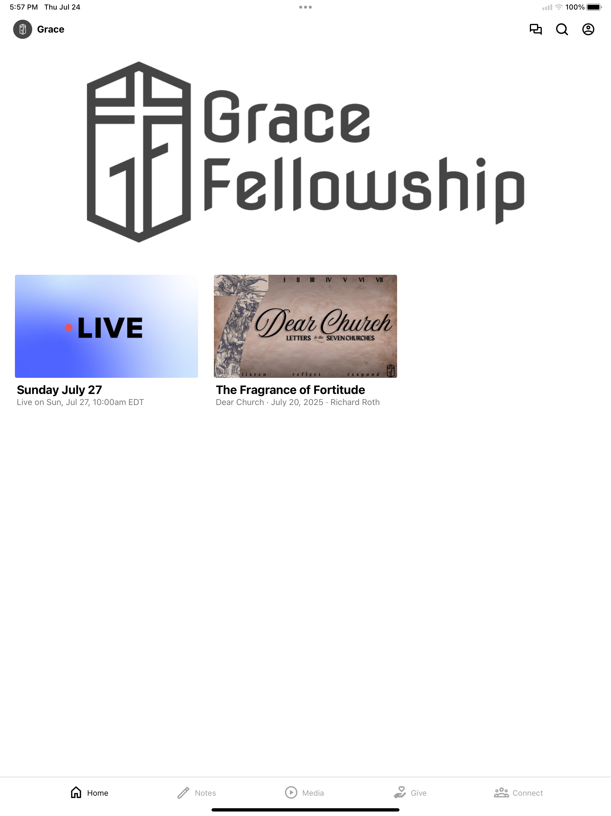 Grace Fellowship MI screenshot 5
