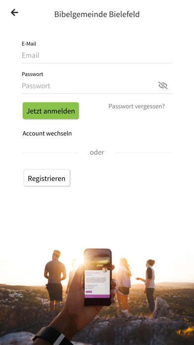 Bibelgemeinde Bielefeld screenshot