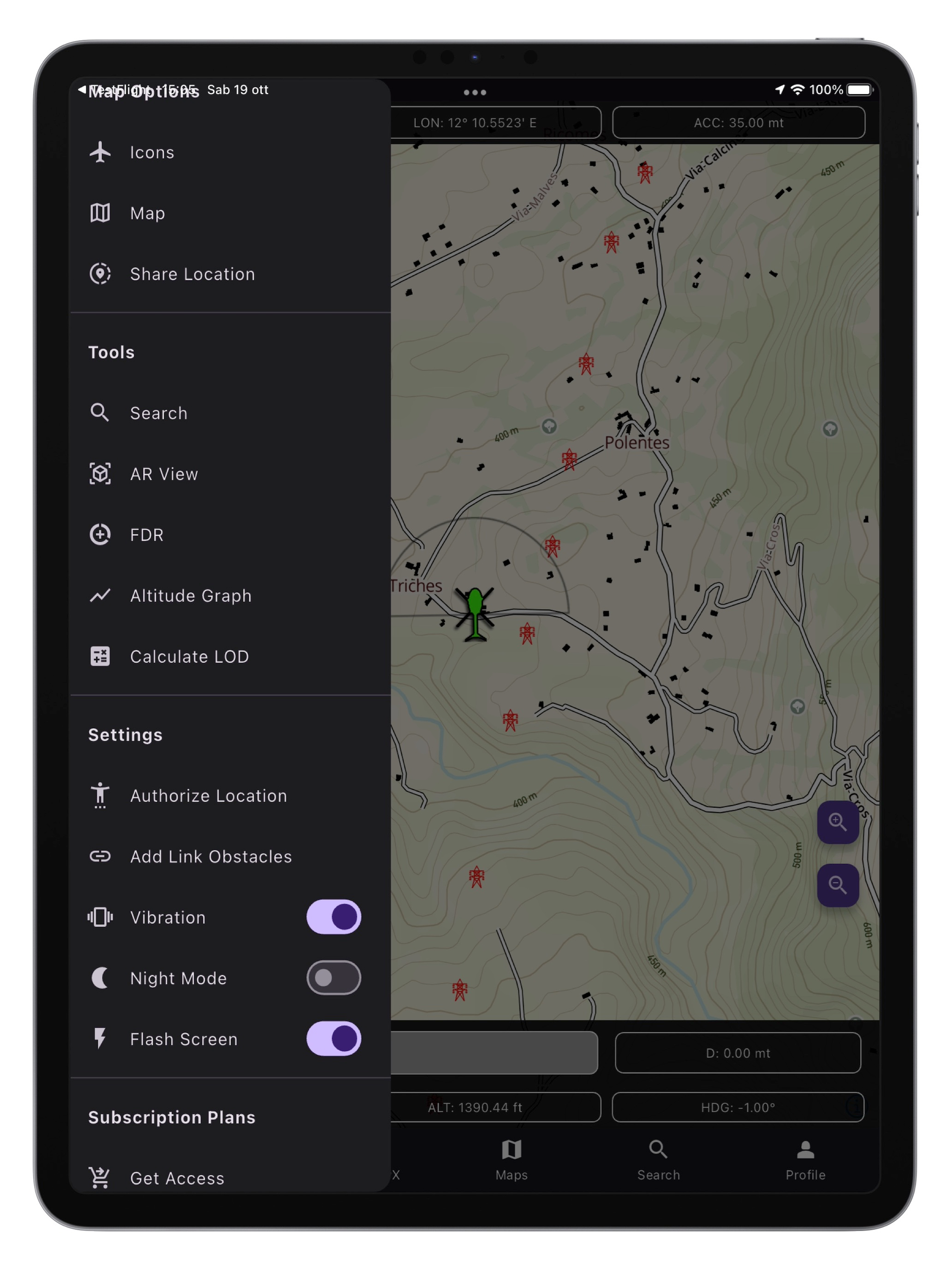 FlySafe! ObstacleDetect