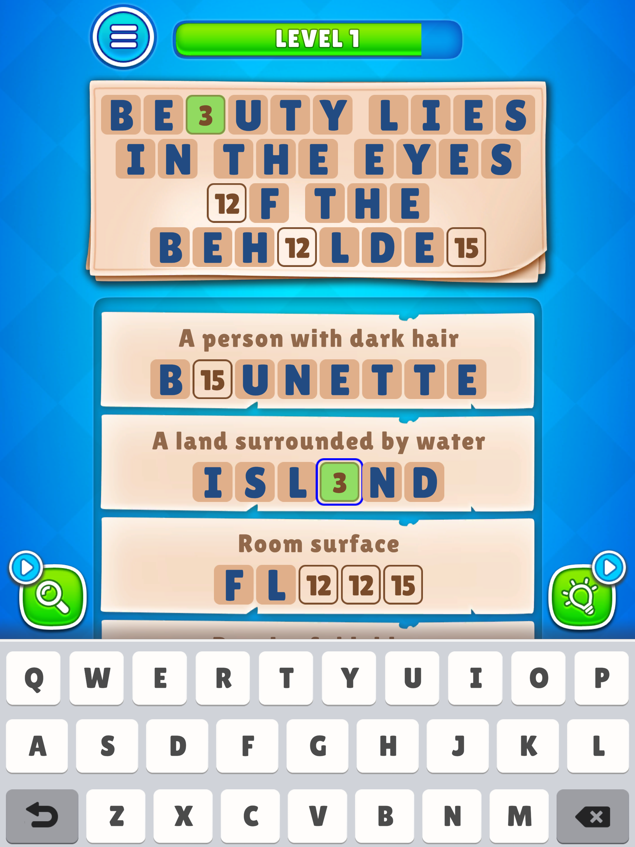 Cryptic Words: Crossword Game screenshot 5