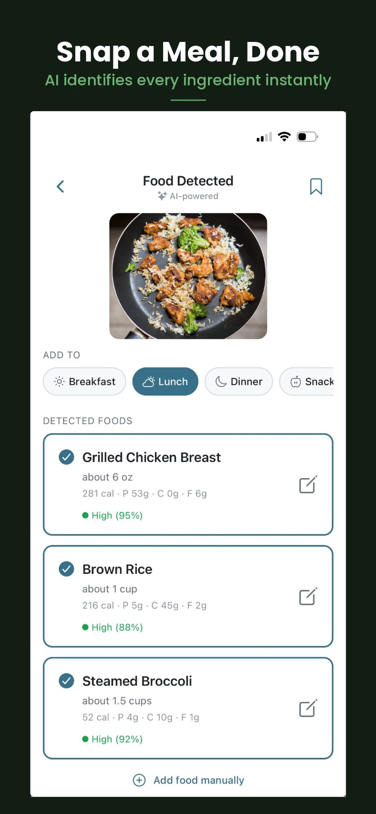 NutritionRx: Calorie Tracker screenshot 3