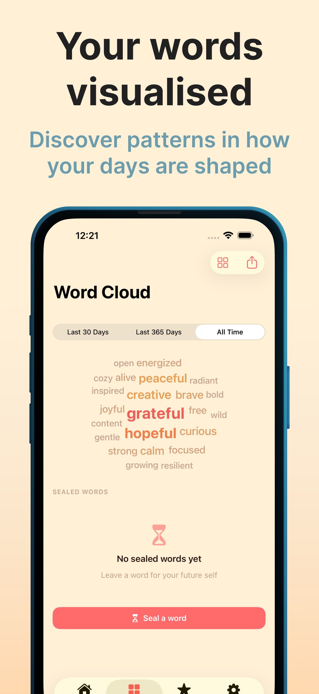 Glint - One Word Journal