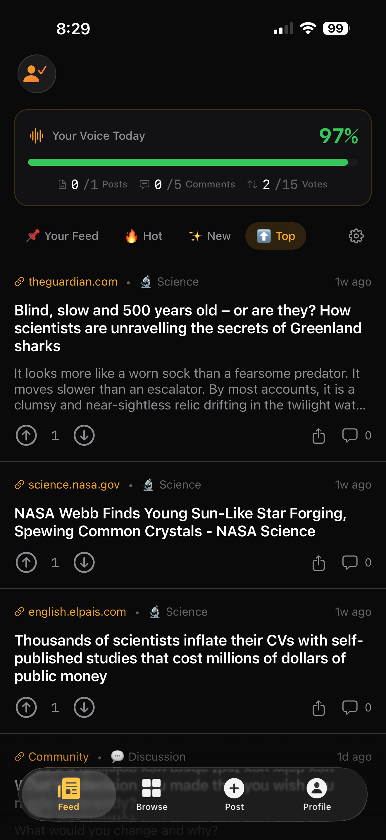 Human Page screenshot 2