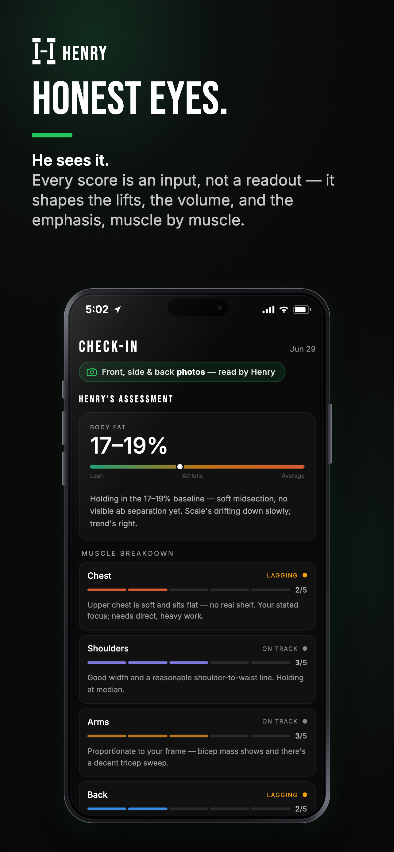 Henry: AI Fitness Coach screenshot 4