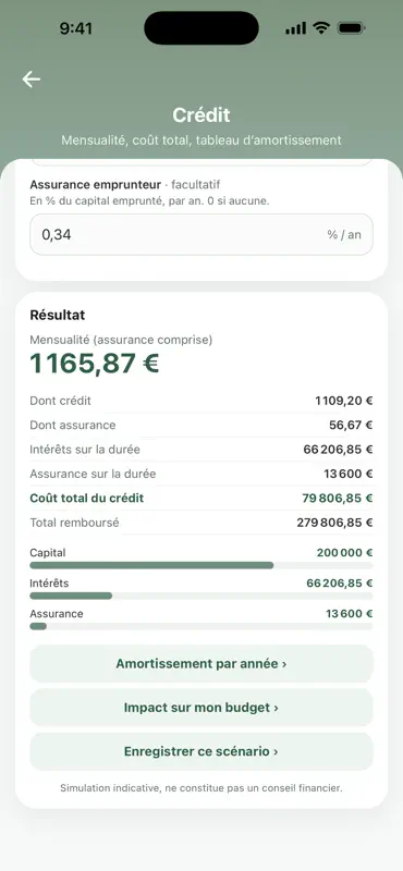 objectif budget screenshot 3 of 4