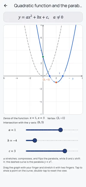 Algebra Handbook screenshot 3