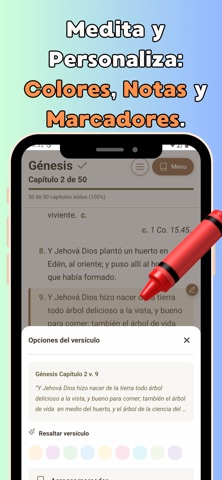 Biblia Reina Valera RVR 1960 screenshot