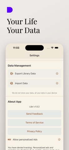 Reading Tracker & Books: Libri screenshot