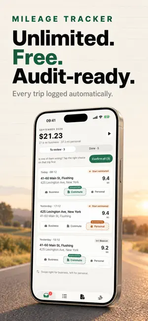 Mileage Tracker Unlimited screenshot 1