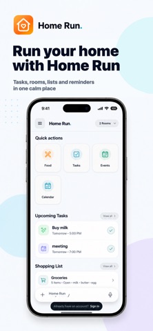 Home Run: Life Made Simple screenshot