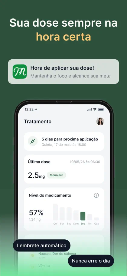 Captura de tela 3 de 6 de Monju: Emagrecer com GLP-1