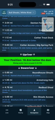 Tailwaters - Good Dam Fishing iPhone screenshot