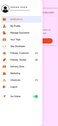 Go4Food Deliverer Screenshot 2 of 4