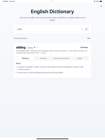 App screenshot