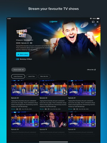 9Now iPad screenshot 3