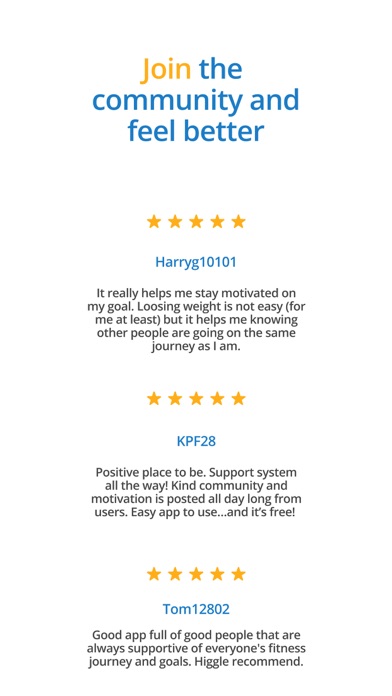 Weightlossbuddy-Be Accountable Screenshot