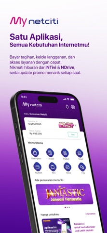 My Netciti screenshot