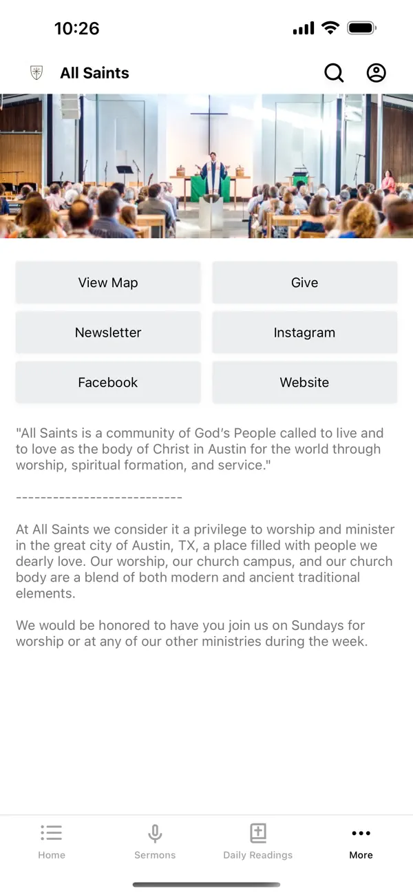 Screenshot #3 pour All Saints Presbyterian Austin