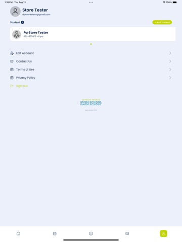 Georgie Parkes Swim School iPad screenshot