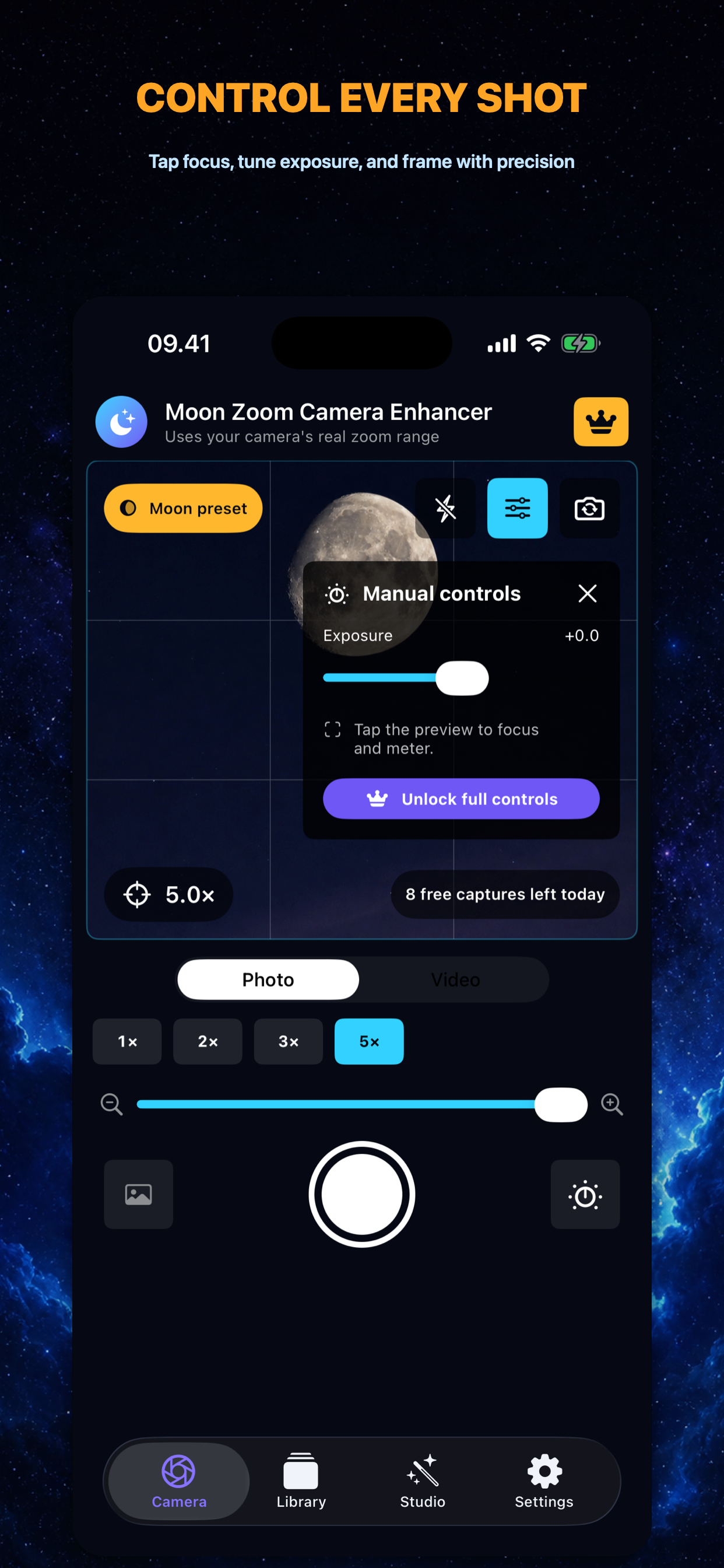 Moon Zoom Camera Enhancer screenshot 2