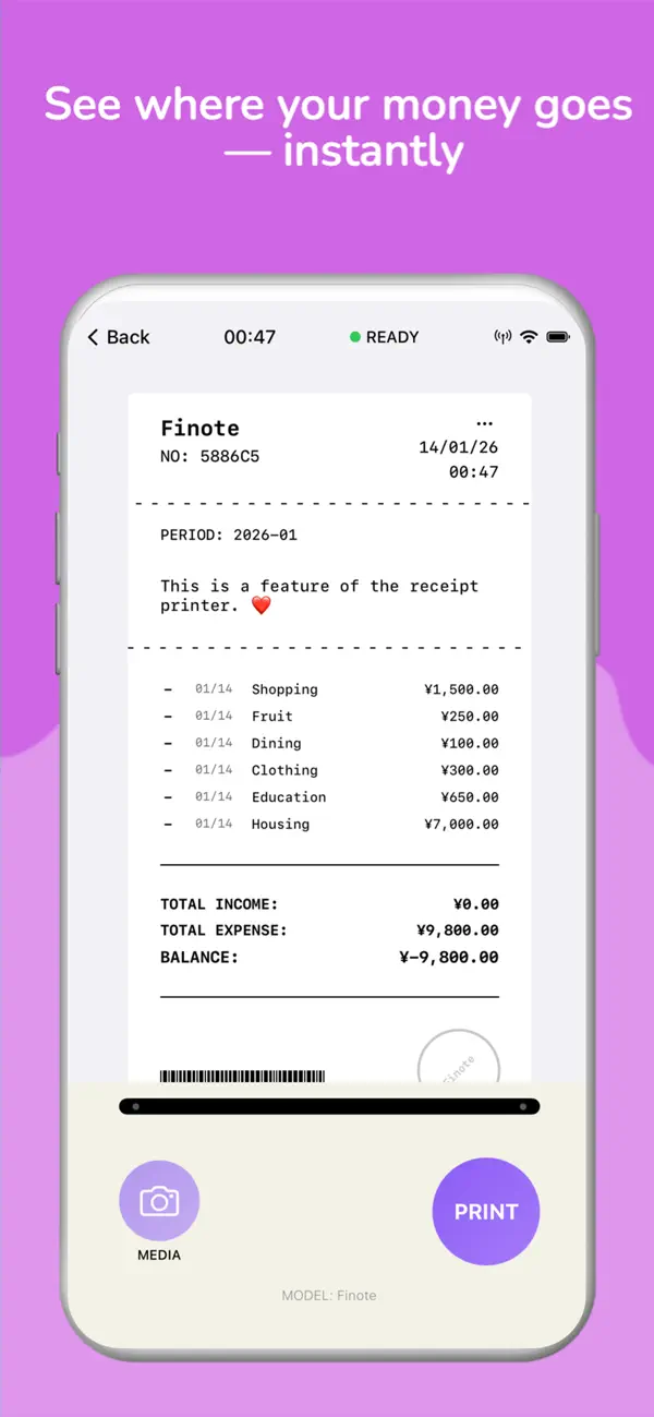 #5. Finote - Smart Budget Tracker (iOS) De: 华 郑