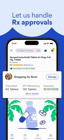Chewy - Pet Care & Pharmacy iPhone screenshot