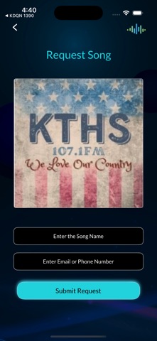 KTHS 107.1 FM Screenshot 2 of 2