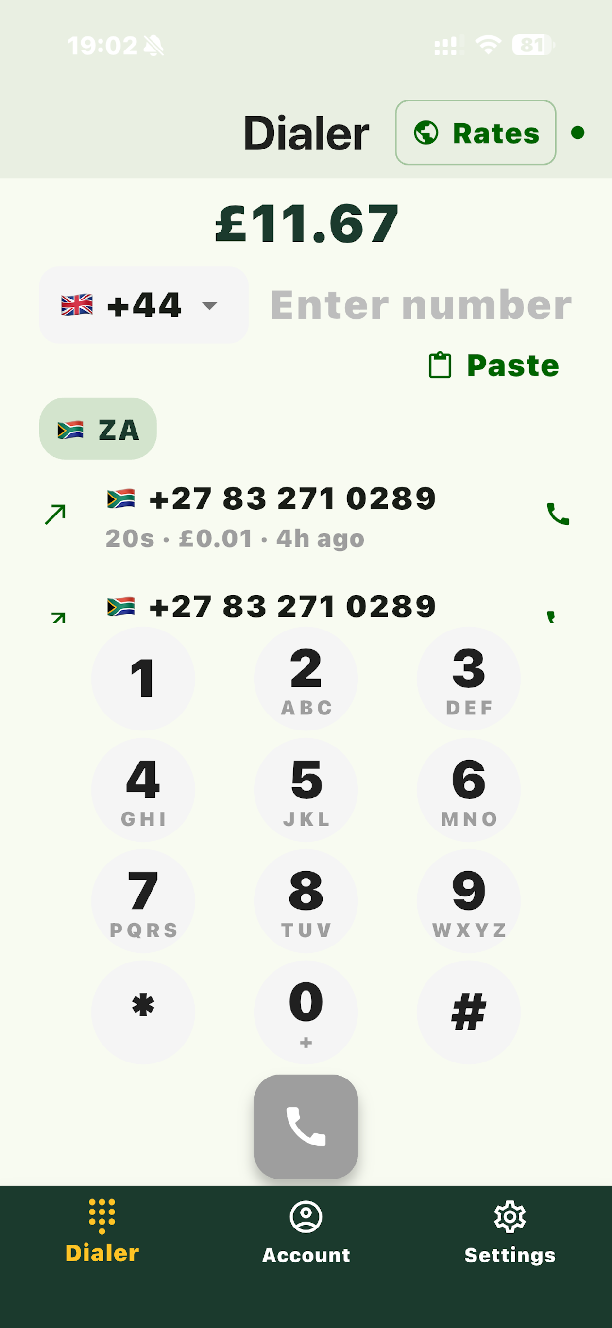 Hadeda Caller screenshot 5