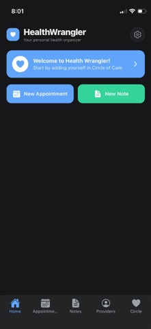 HealthWrangler screenshot 1