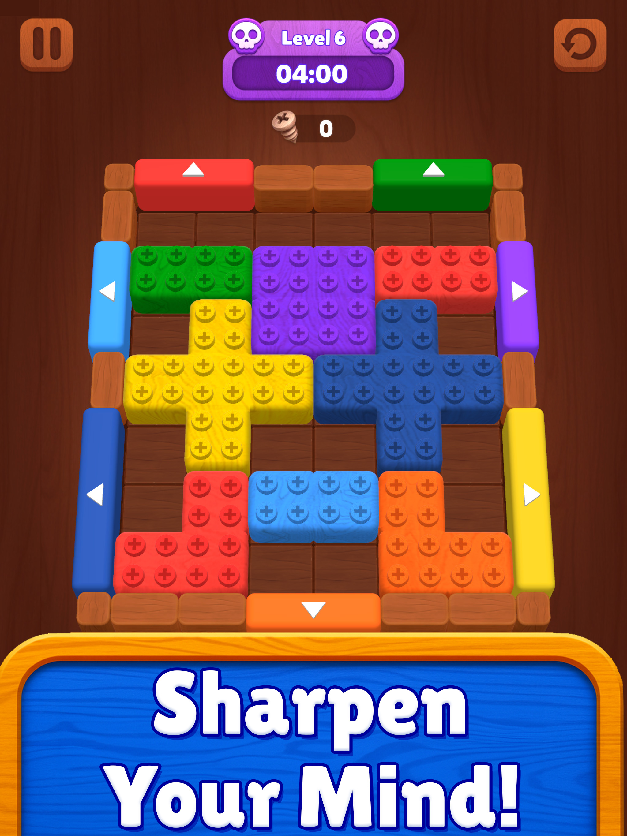Wood Escape: Block Jam screenshot 14