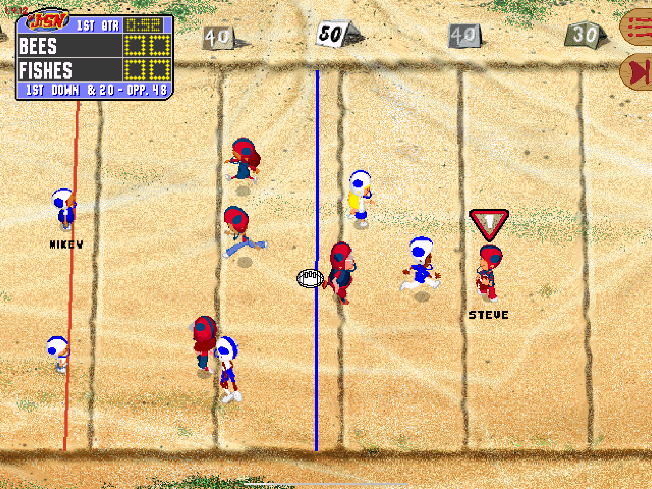 Backyard Football '99 screenshot 12