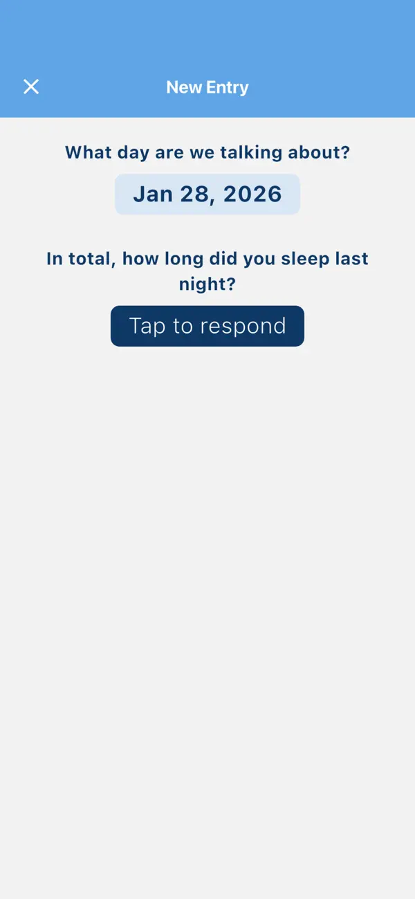 Screenshot #2 pour Condor Sleep Diary