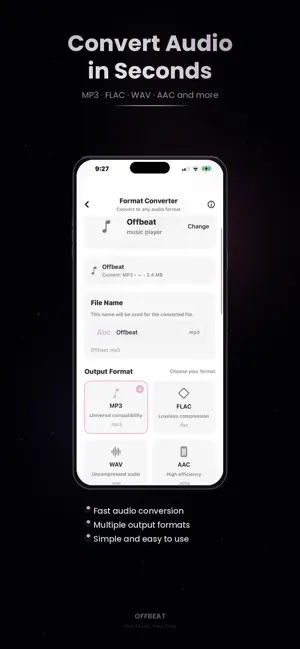 OFFBEAT Music Player screenshot 3