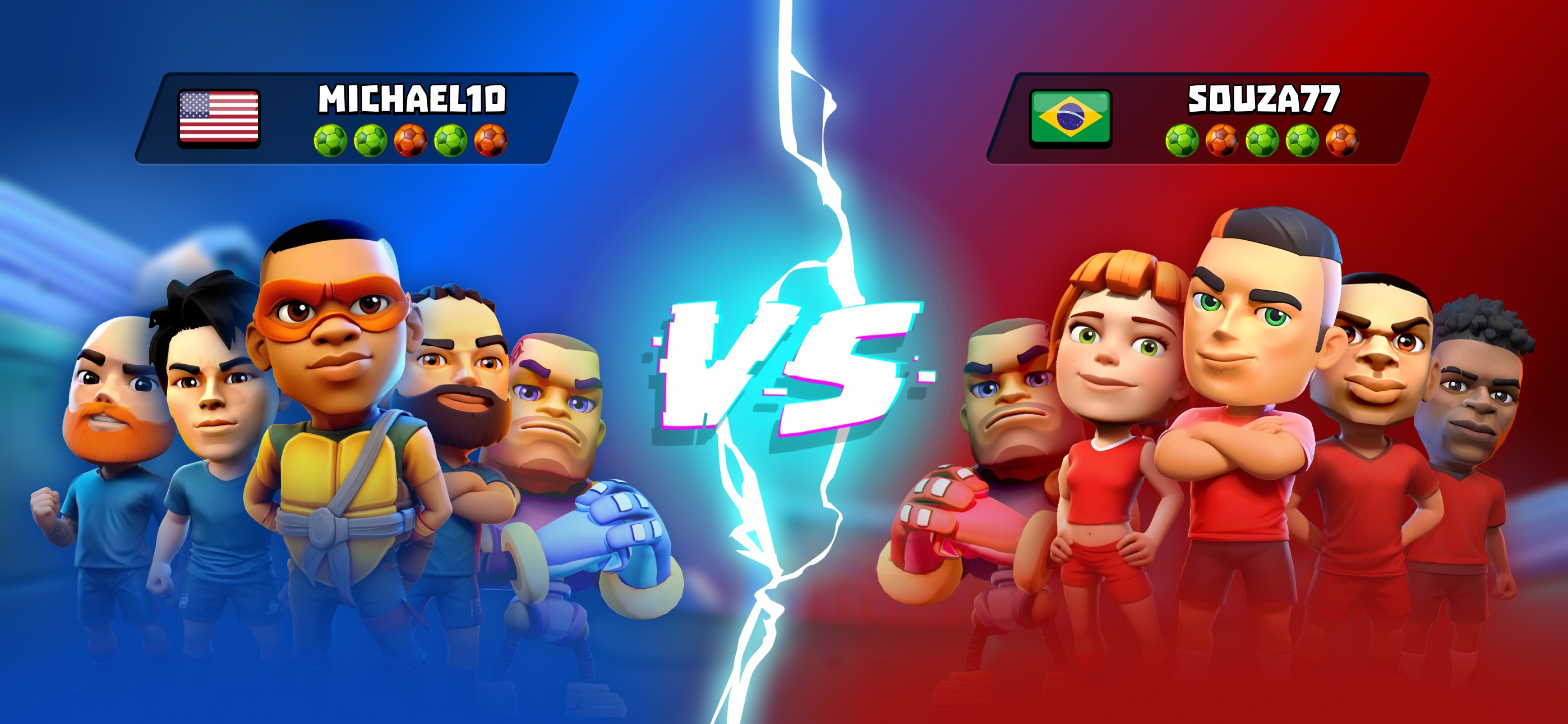 Goal Battle - Soccer Games screenshot 2