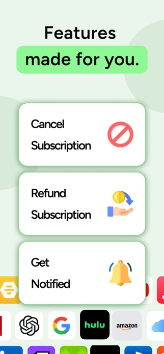 Subtract: Cancel Subscriptions Screenshot 3 of 6