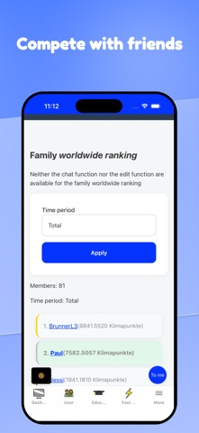 ClimateQuest iPhone screenshot