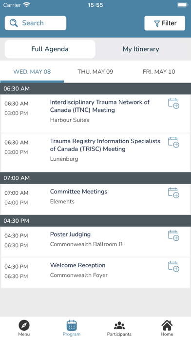 Trauma Association of Canada Screenshot