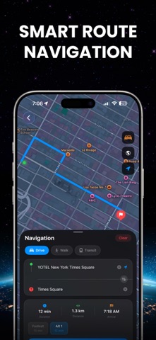 Globe 3D: Maps, Street & GPS iPhone screenshot