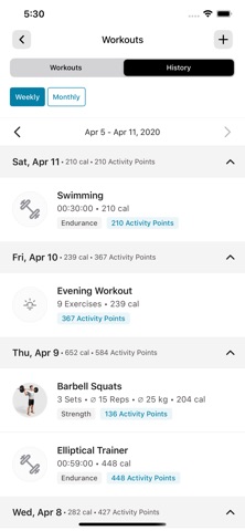 Movofit screenshot