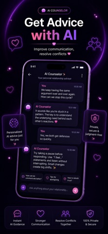 Auraly: Couples AI screenshot