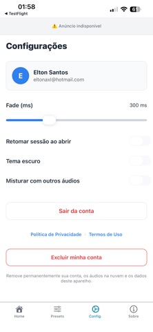 FocuSound: Ouça e Foque Screenshot 5 of 8
