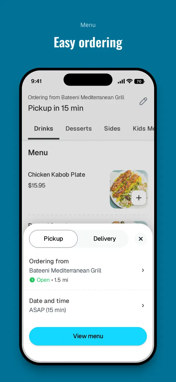 Screenshot #3 pour Bateeni Mediterranean Grill