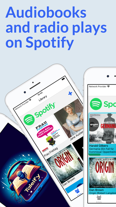 Taleify Audiobooks Screenshot