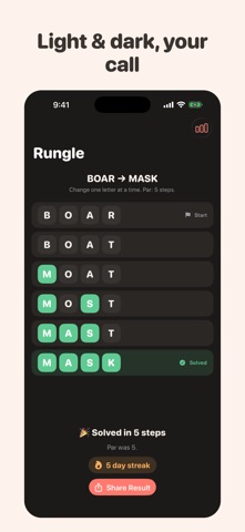 Rungle — Daily Word Ladder screenshot 4